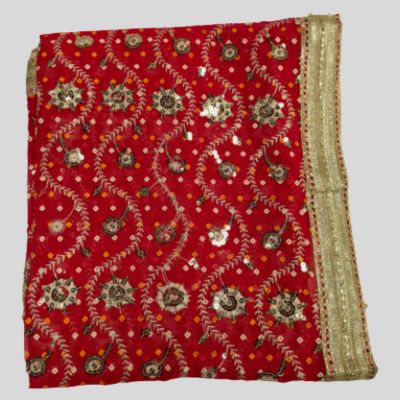 Pooja Chunari 13- 200 by 100 cm