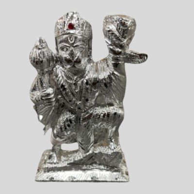 Pahadi Hanuman Statue - 9 by 14 cm