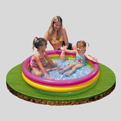 Inflatable pool Sunset Glow 147cm