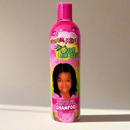 African Pride Dream Kids Olive Miracle Detangling Moisturizing Shampoo 12oz