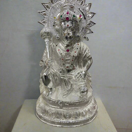 Hanuman with Chakra Statue - 27 by 42 cm