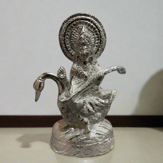 Saraswati Statue - 14 by 27 cm