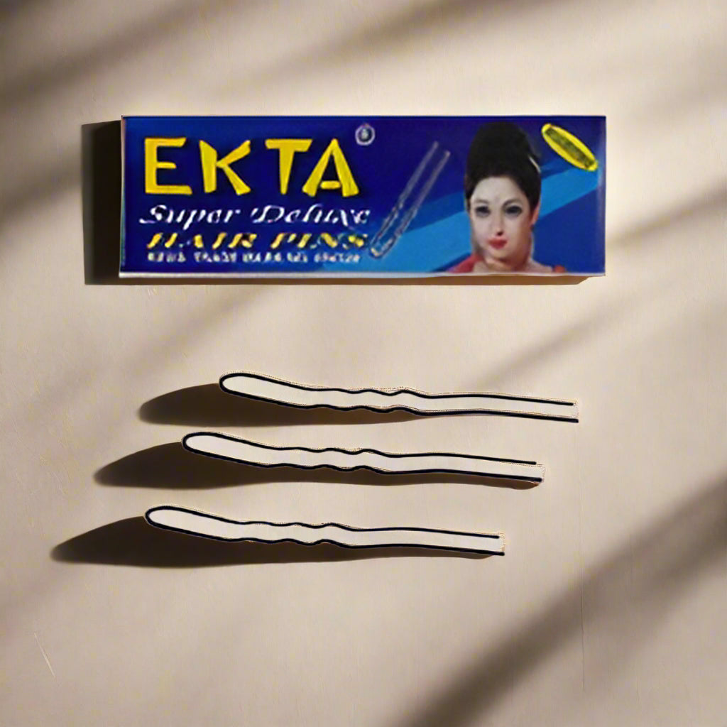 EKTΛ Black Juda pin Pack of 5 Boxes - Total 50pins Size Small