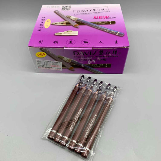 Eyeliner/lipliner with sharpener (054, Dark coffee)  Code:EW96328-54