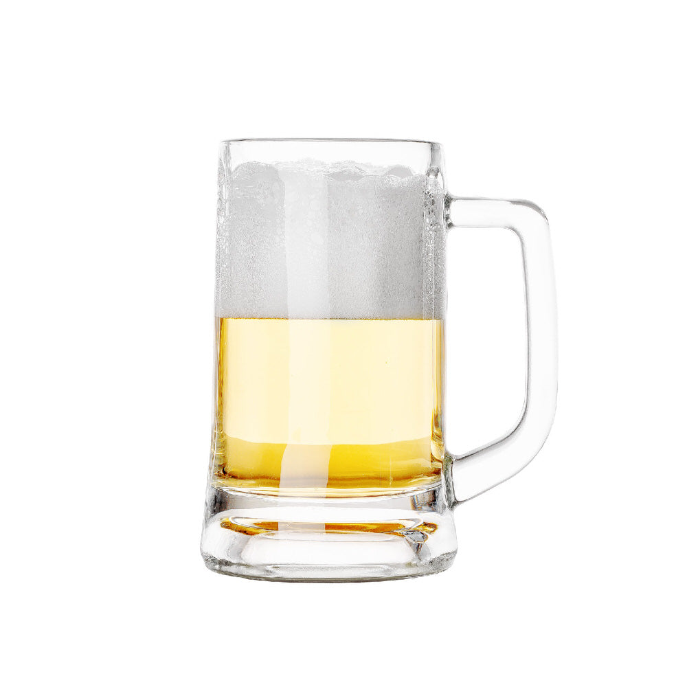 Deli Glass Beer Mug, 490ML TZ0007