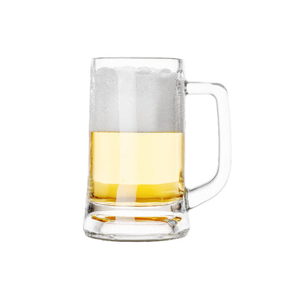 Deli Glass Beer Mug, 490ML TZ0007