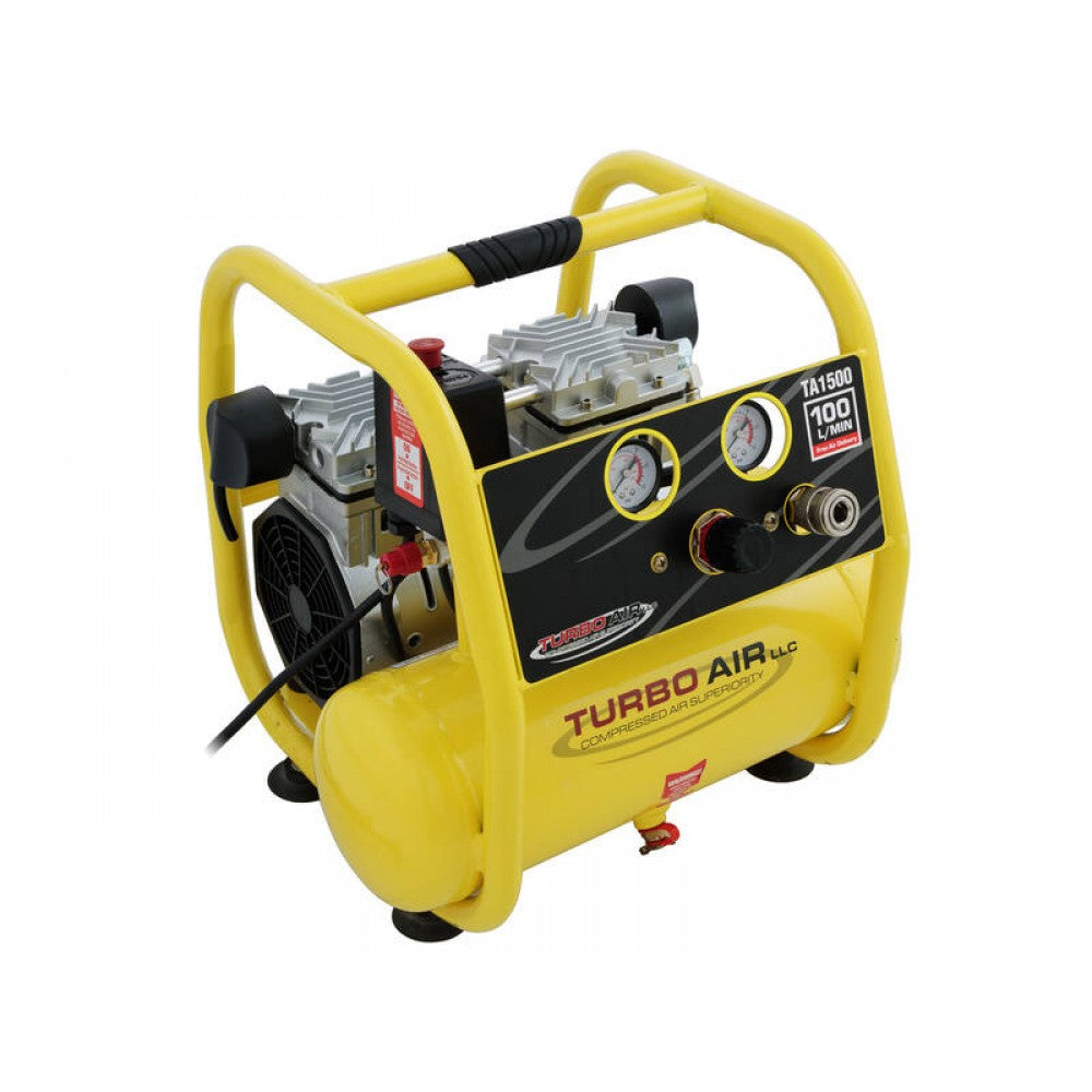 Turbo Air Compressor - 1.5HP - 100 LPM - Oil Less Twin Pump