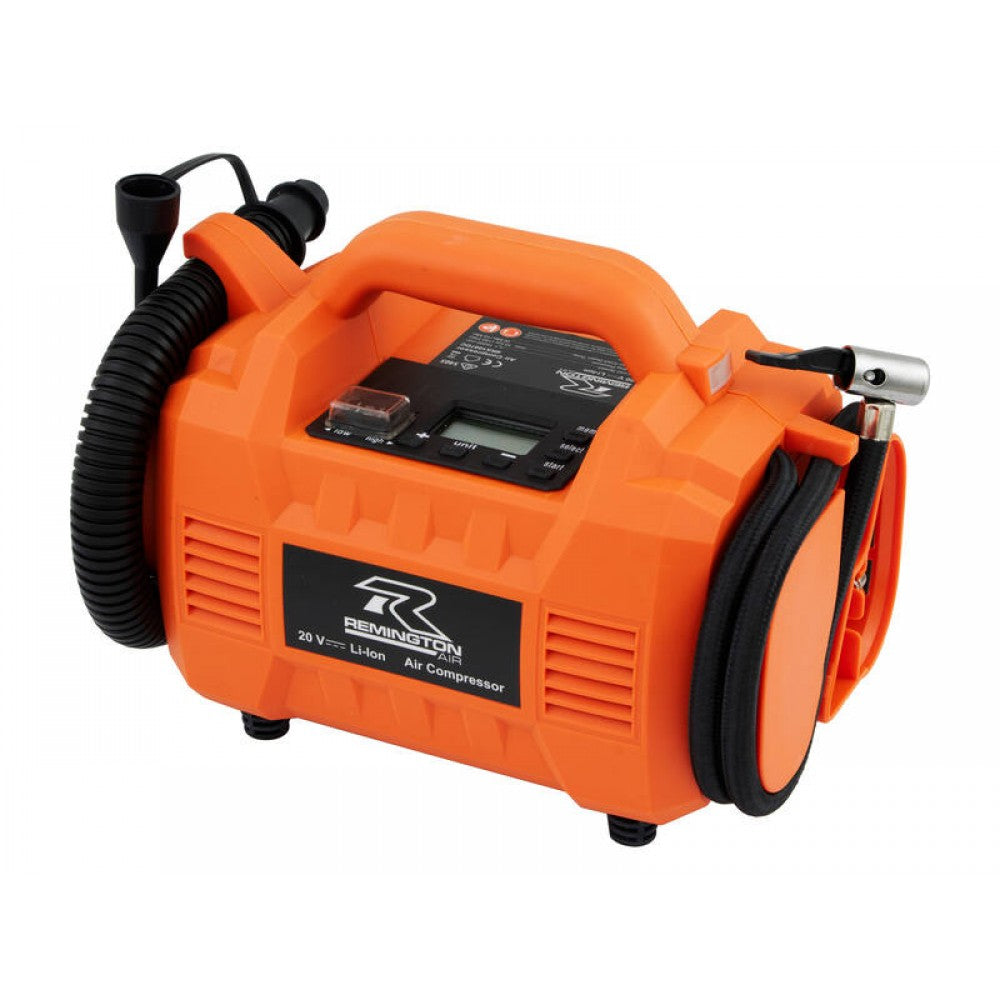 20V Battery Powered Digital Air Compressor / Portable Inflator Pump ...