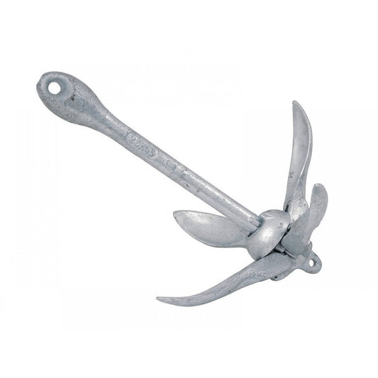 Anchor Grapnel Folding Galv Steel 2.5kg