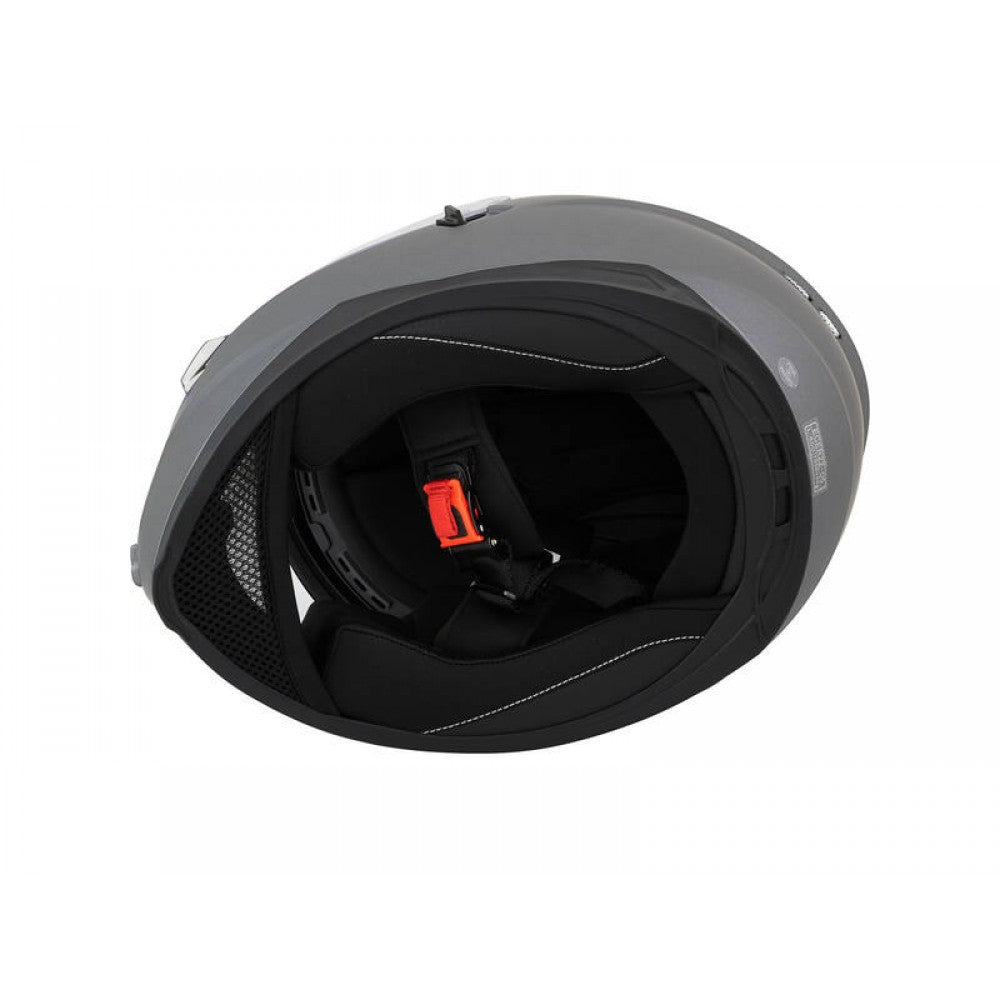 Motorbike Helmet Matt Grey Double Visor XL 61-62cm CNELL