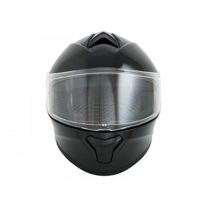Motorbike Helmet - Gloss Black - X Large 61-62cm | Full-Face Motorcycle Helmets