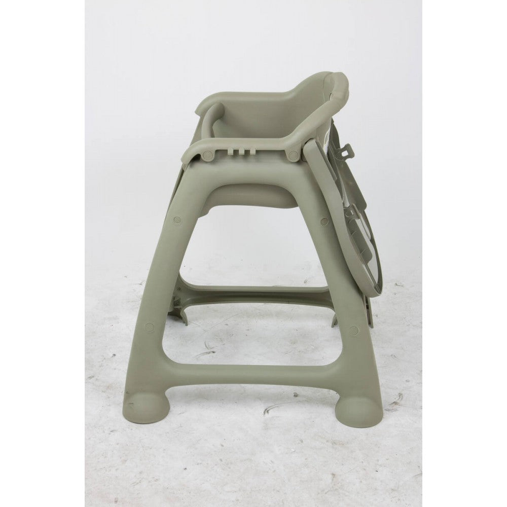 Baby High Chair with Tilting Dinner Tray - Heavy Duty Plastic Build