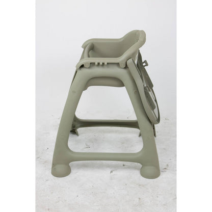 Baby High Chair with Tilting Dinner Tray - Heavy Duty Plastic Build