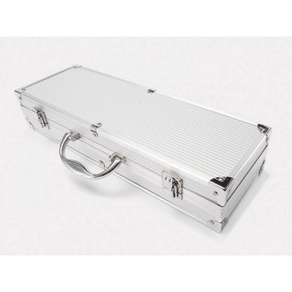 10 Piece Ultimate BBQ Tool Set with Aluminium Case