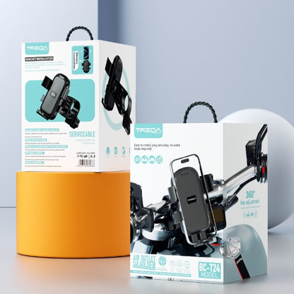 Treqa BC-T24 360° Rotating Handlebar Bike Phone Holder(03101)