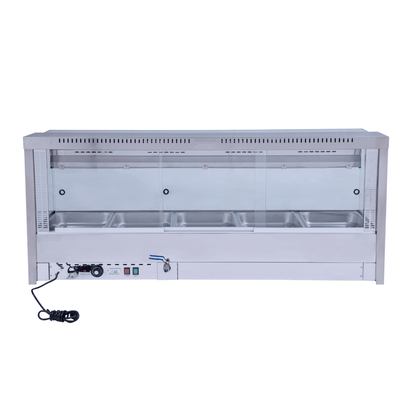 Bonvue Square Countertop Wet and Dry Bain Marie - BM17SC