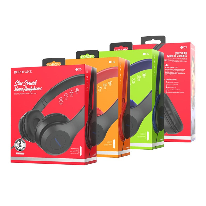 BOROFONE Wired  Headphones -B05