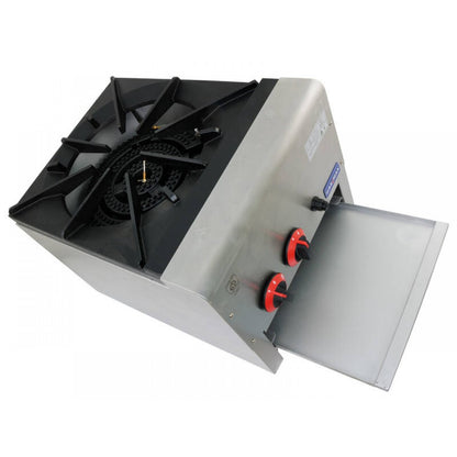 Dual Ring Burner Single Hob Cooktop Stove - Natural Gas & ULPG - GASMAX