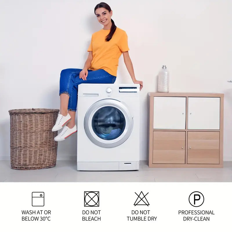 4pcs/one piece elastic thickened full-cover recliner cover- Black