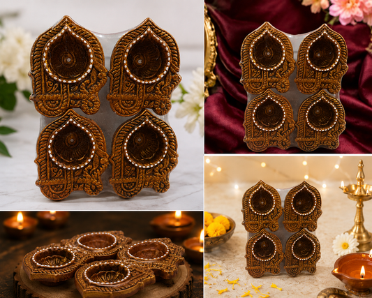 Diya Set  Pack of 4