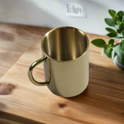 Stainless Steel Copper Plated Water Mug
