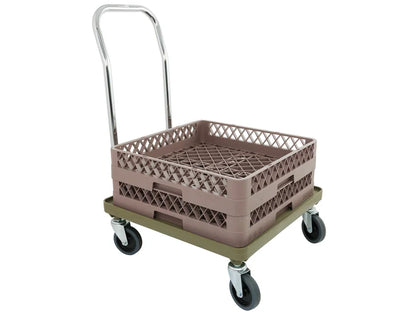 Dishwasher Tray Rack Dolly | Dish Washing Stack Trolley | Commercial Kitchen