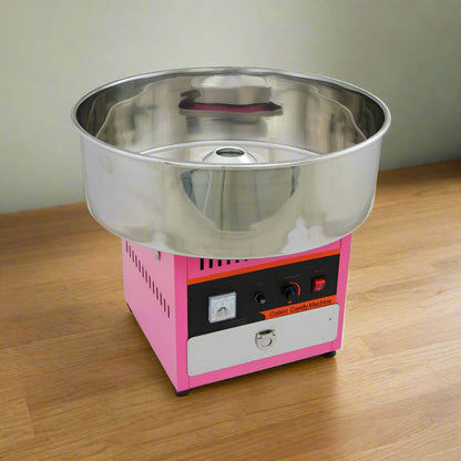 Commercial Cotton Candy Floss Machine 52cm 1000W
