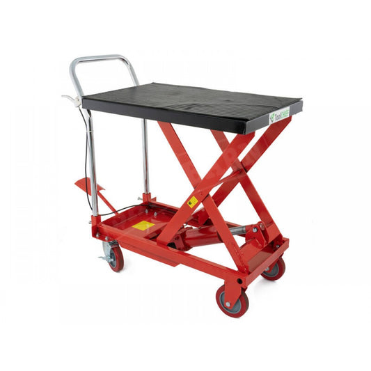 225kg Hydraulic Scissor Lift Table Trolley Cart - Workshop Tool Bench
