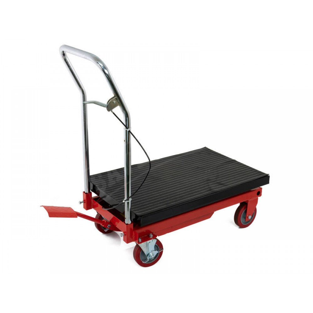 225kg Hydraulic Scissor Lift Table Trolley Cart - Workshop Tool Bench