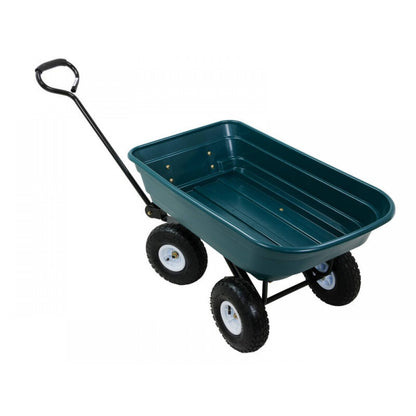 Garden Tipping Trolley Cart - 136kg Load