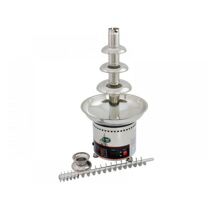 Commercial Chocolate Fountain - 5 Tier Stainless Steel