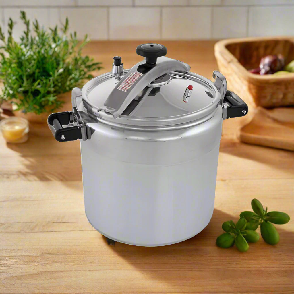 36L Pressure Cooker 50kPa Heavy Duty Aluminium Cooking Pot | Commercial Kitchen