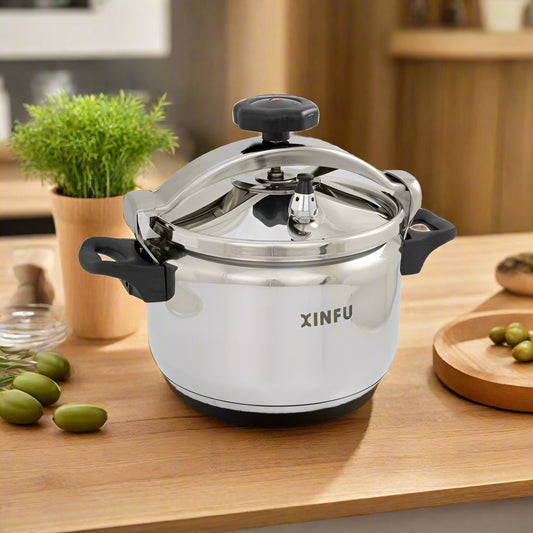 7L Stainless Steel Pressure Cooker - 24cm
