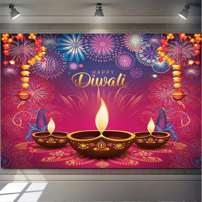 Happy Diwali Festival Party Banner No-B