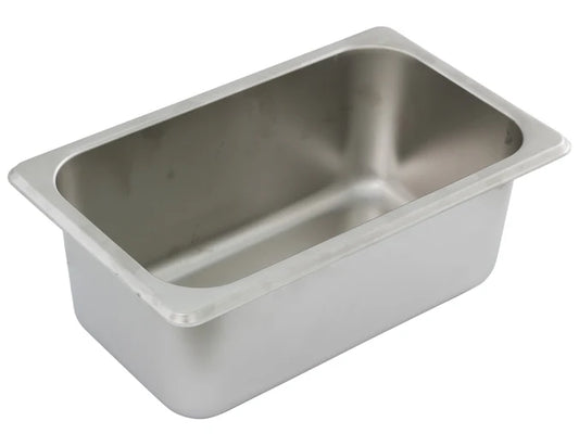 Steam Pan 1/4 100mm S/S Gastronorm Dish