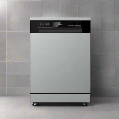 12 Place Dishwasher - Smart Home WIFI - 8 Programs - Stainless Steel MIDEA