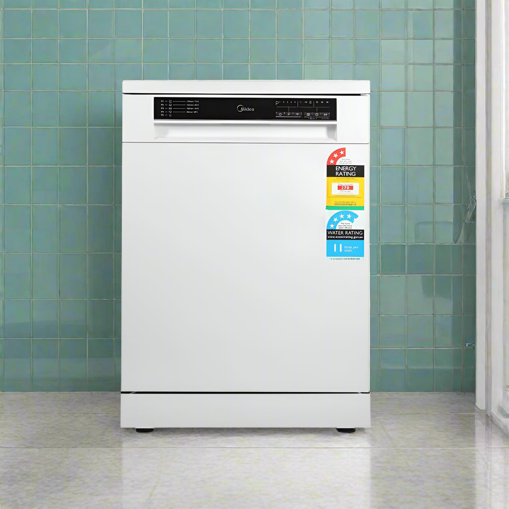 12 Place Dishwasher - Smart Home WIFI - 8 Programs - White MIDEA