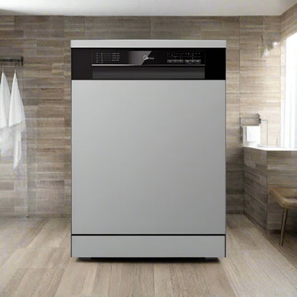 14 Place Dishwasher - Smart Home WIFI - 8 Programs - Stainless Steel MIDEA