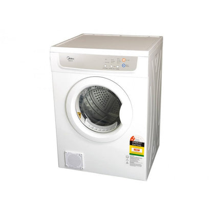7kg Vented Tumble Dryer - 4 Programs - White MIDEA