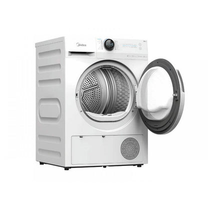 9kg Heat Pump Tumble Dryer - 16 Programs - Smart Control - White MIDEA