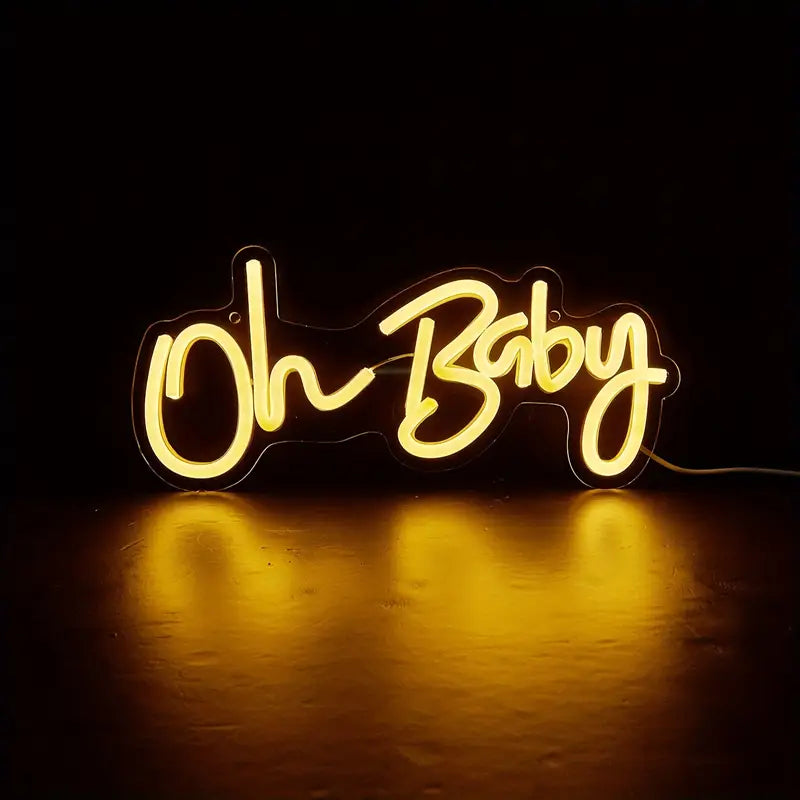 Oh Baby LED Neon Sign