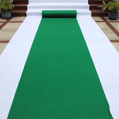 GREEN Wedding Carpet 100x300cm