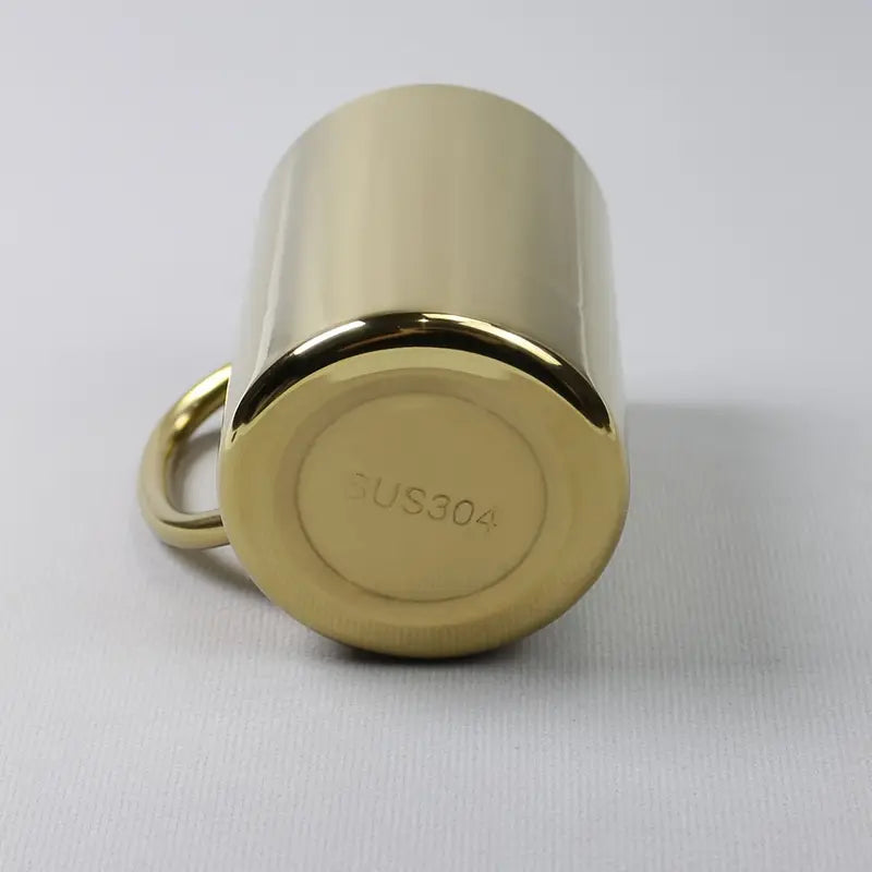 Stainless Steel Copper Plated Water Mug