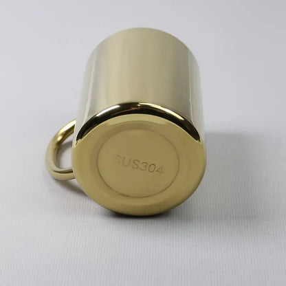 Stainless Steel Copper Plated Water Mug
