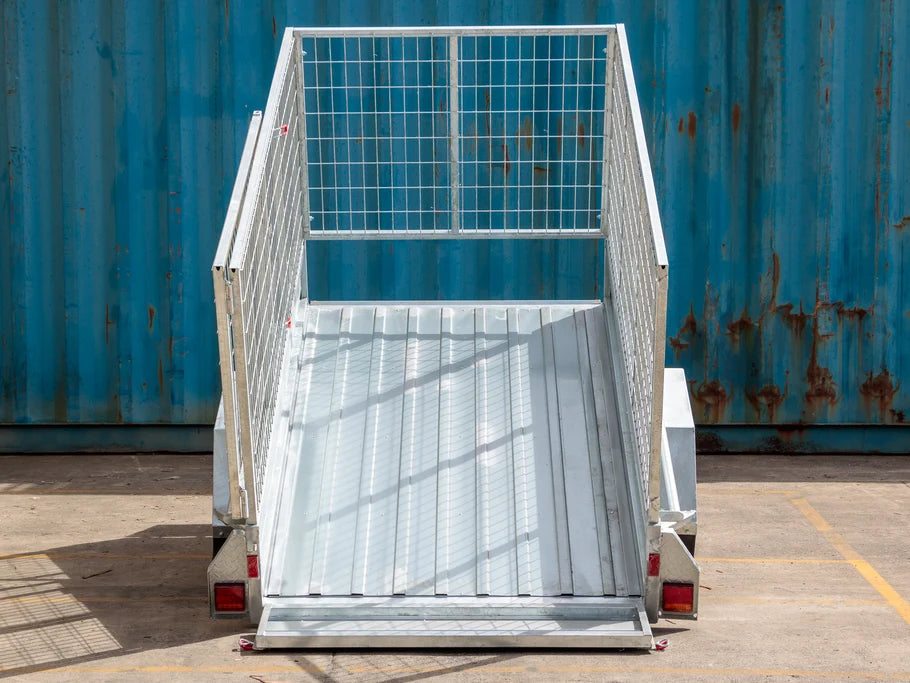 Trailers For Sale Cage 7x4 Trailer with Jockey Wheel - Assembled ROADCHIEF