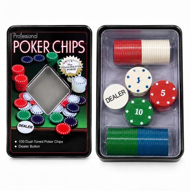 Playing chips (casino chips)