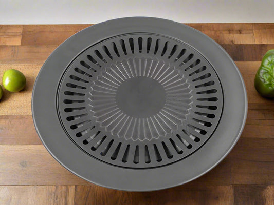 Buy Portable Barbeque Plate, Round, Non Stick