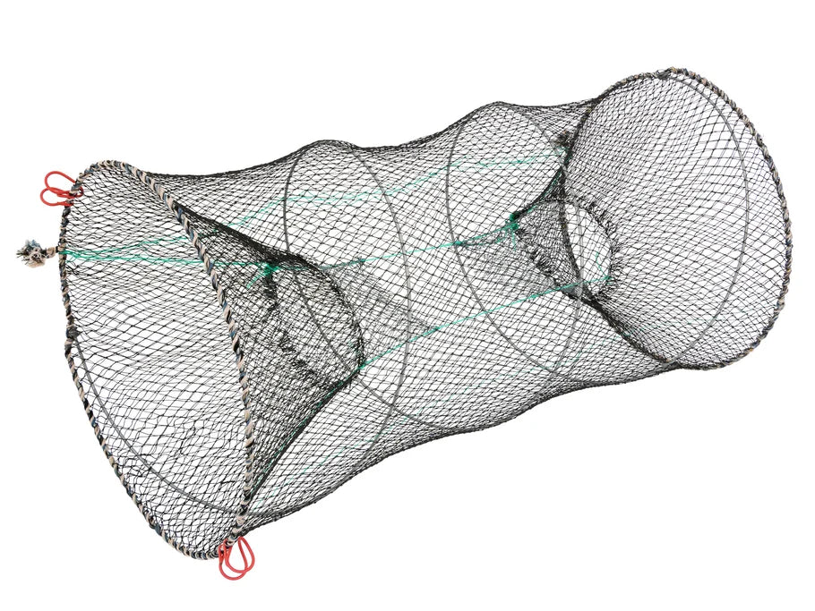 78cm Eel Net Trap - Collapsible Crayfish Shrimp Crab Lobster Pot - Fish Traps
