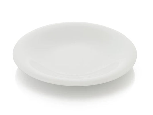 Large Serving Platter Round White Porcelain 34cm