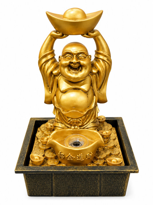 Water Fountain Laughing Budha